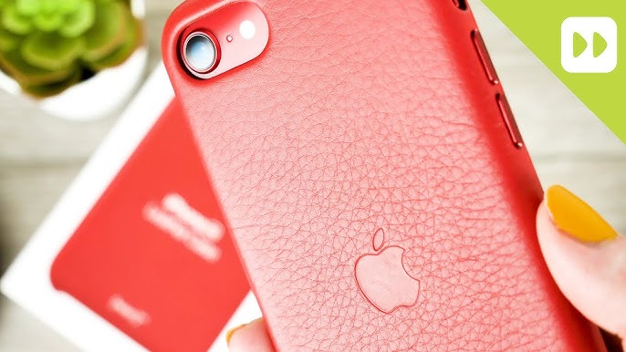 Apple Iphone SE Leather Case - Product Red
